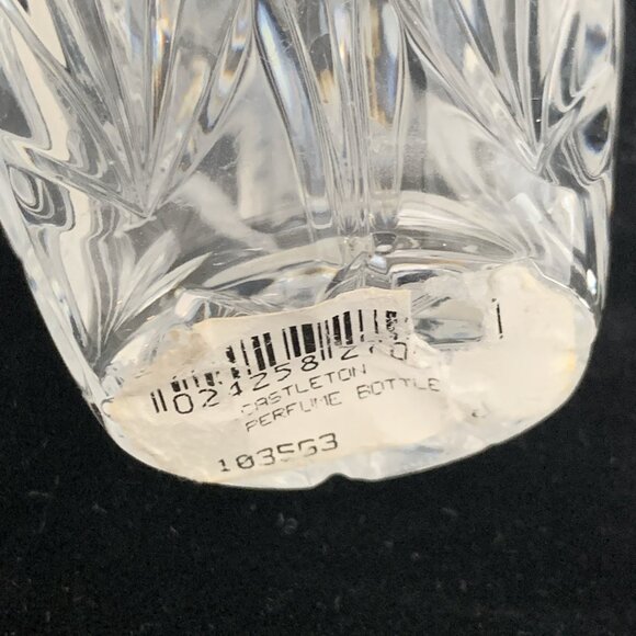 Waterford Crystal Perfume Bottle Castleton 103563 5.5" Vintage Ireland Lead - Picture 8 of 9
